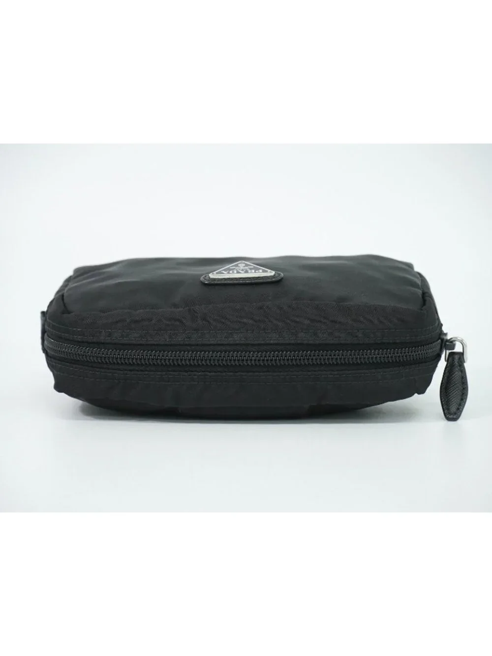 Prada Nylon Pouch Case Black